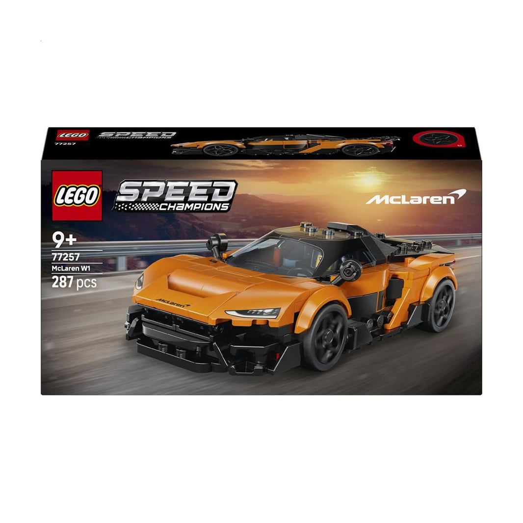 Конструктор LEGO Speed Champions McLaren W1, 287 деталей, від 9 років (77257)